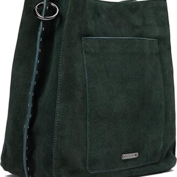 Rebecca Minkoff Hunter Green
Darren Studded Suede Leather Shoulder Bag - Picture 1 of 7